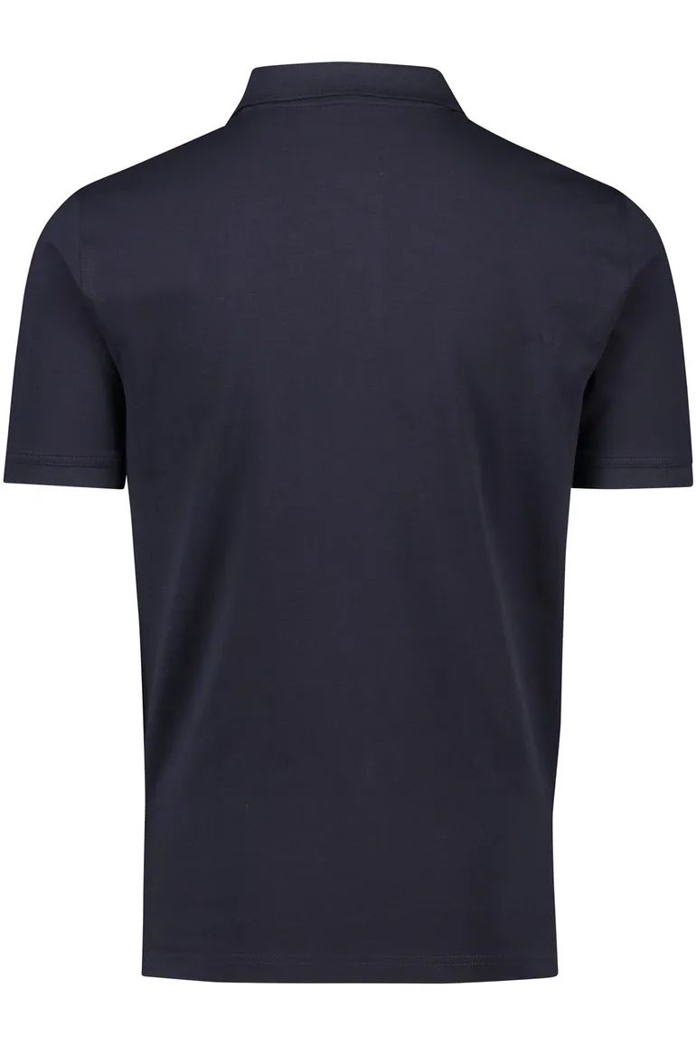 Gant polo donkerblauw 2-knoops