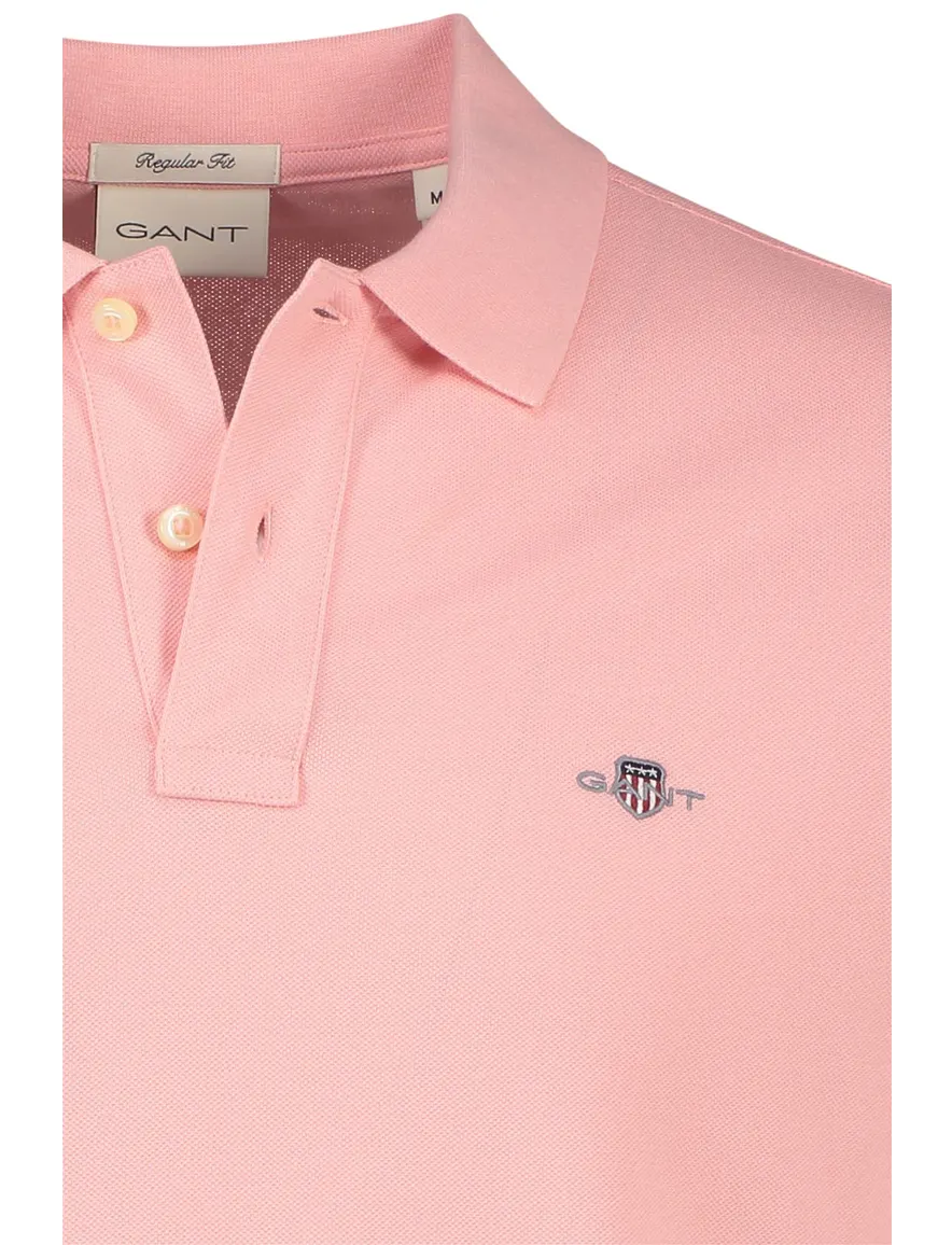 Gant polo roze regular fit
