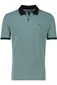 Gant polo turquoise effen