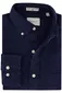 Gant overhemd donkerblauw linnen