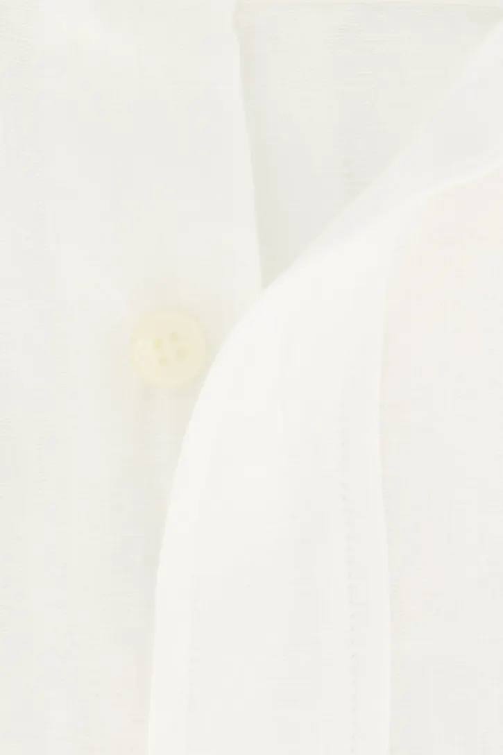 Gant casual regular fit overhemd wit linnen