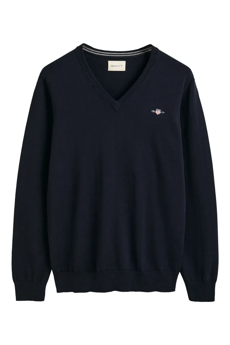 Gant trui donkerblauw regular fit
