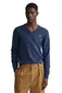 Gant trui donkerblauw regular fit