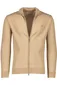 Gant vest camel dubbele rits