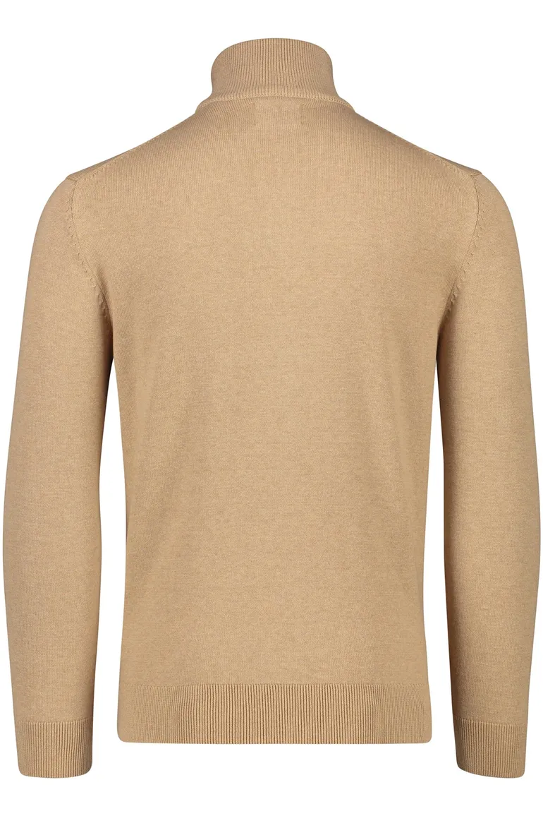 Gant vest camel dubbele rits