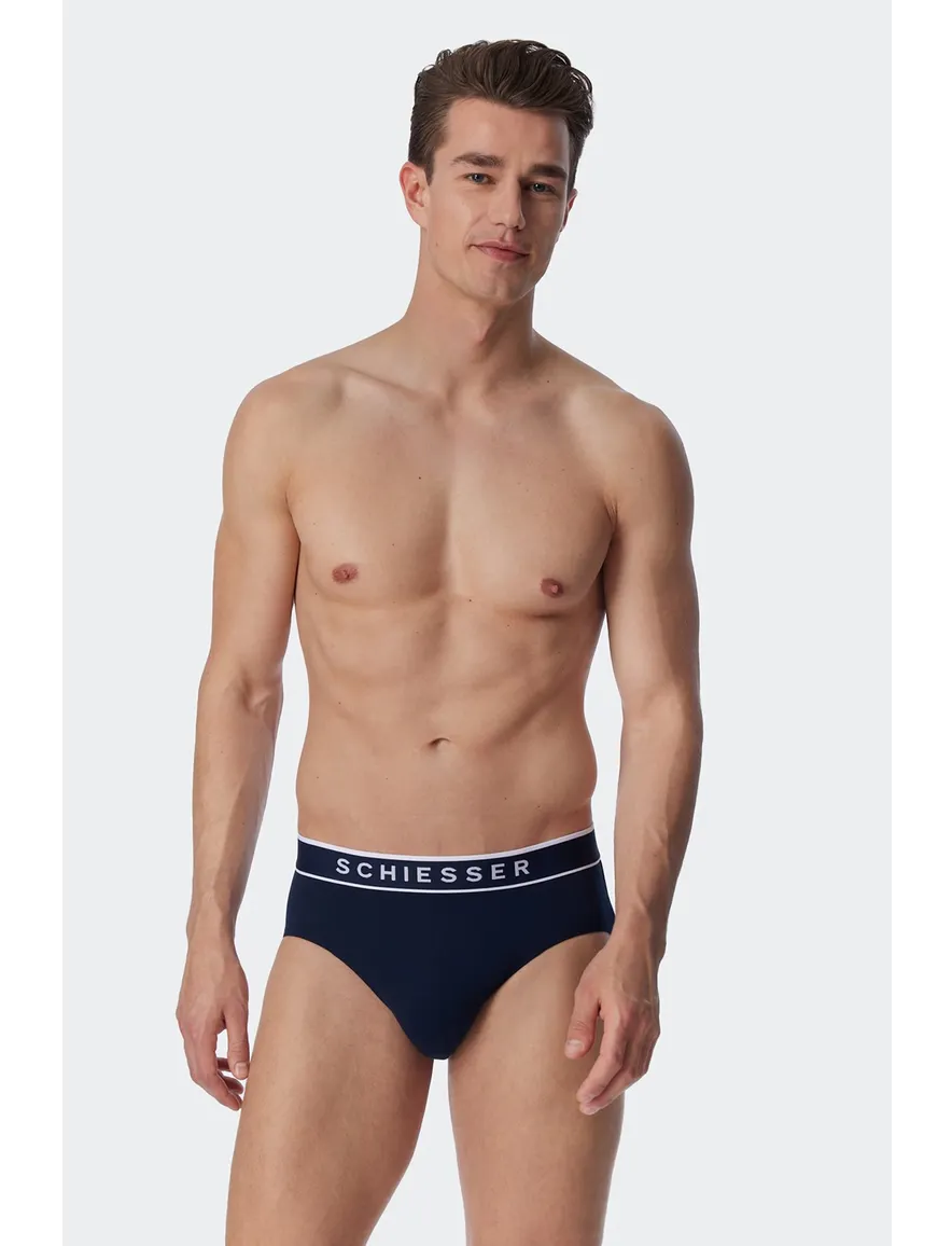 Schiesser Rioslip donkerblauw 3- pack