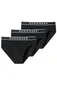 Schiesser Rio slip 3-pack zwart