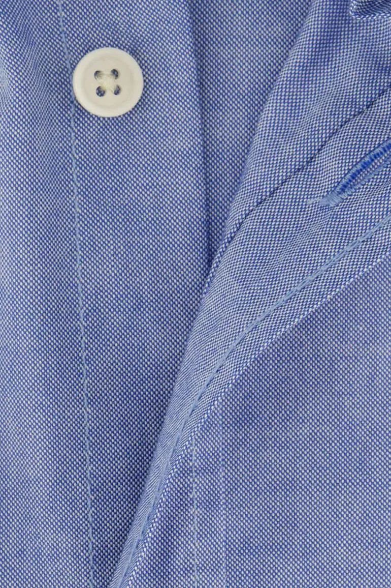 Olymp overhemd blauw regular fit