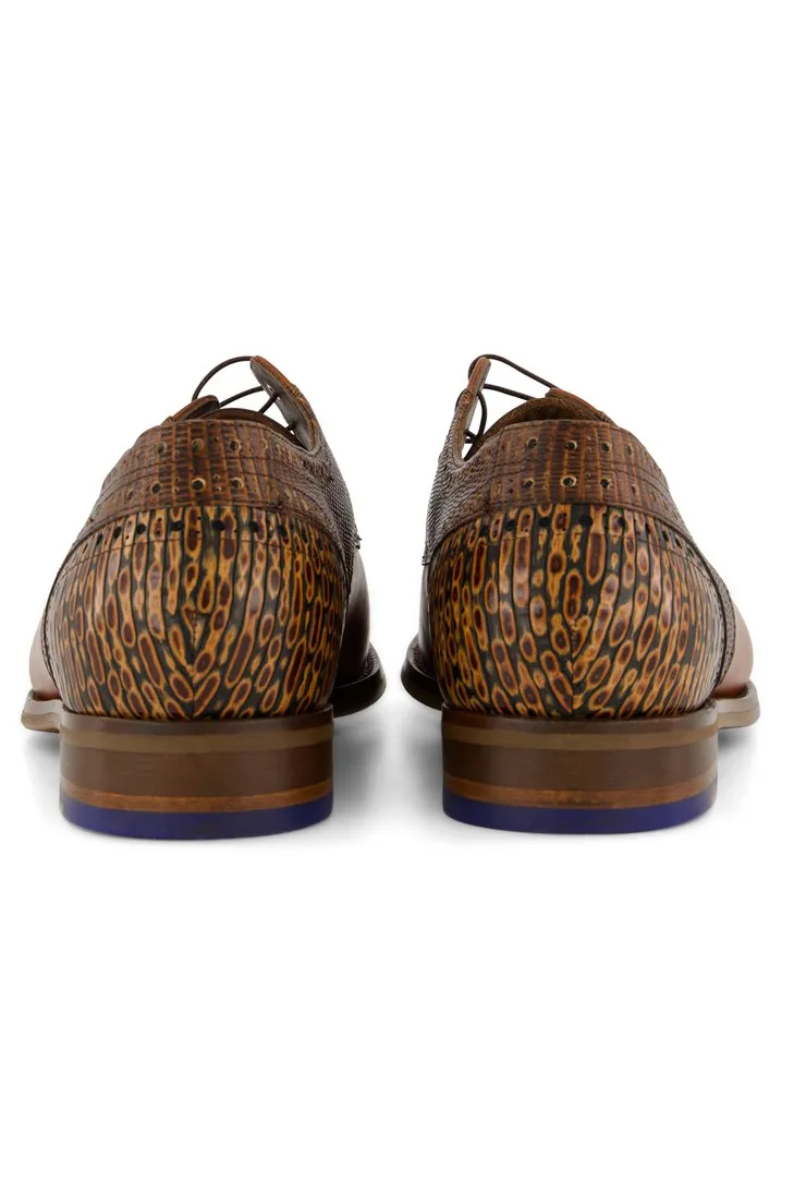 Floris van Bommel nette veterschoen laag leer