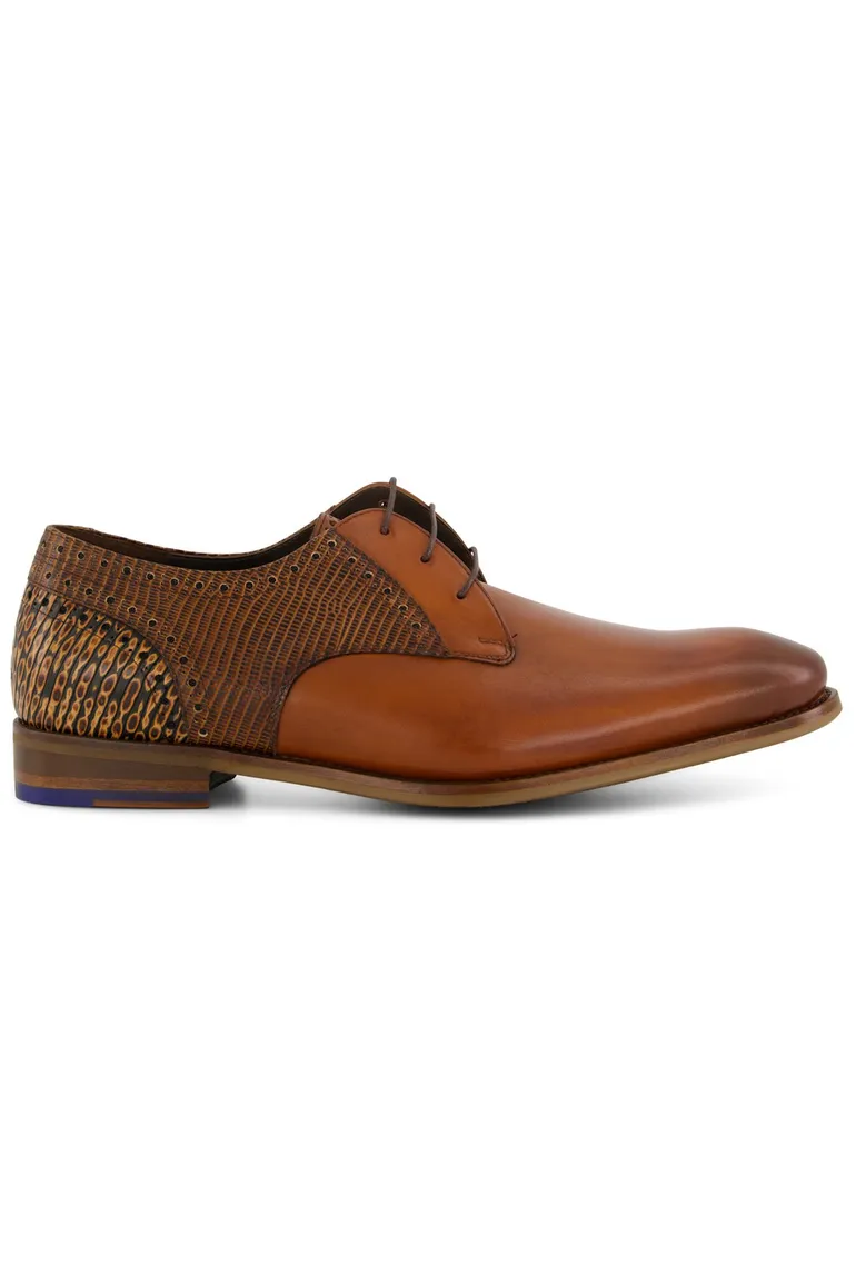 Floris van Bommel nette veterschoen laag leer