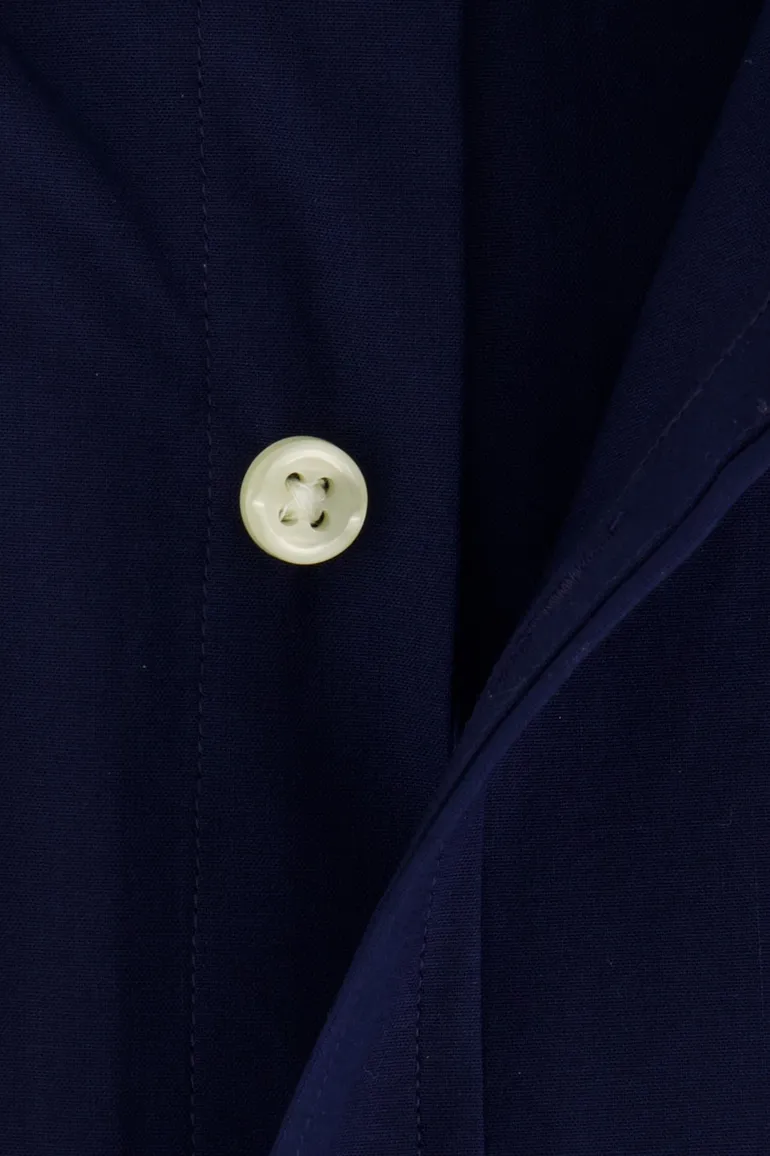 Polo Ralph Lauren overhemd donkerblauw slim fit