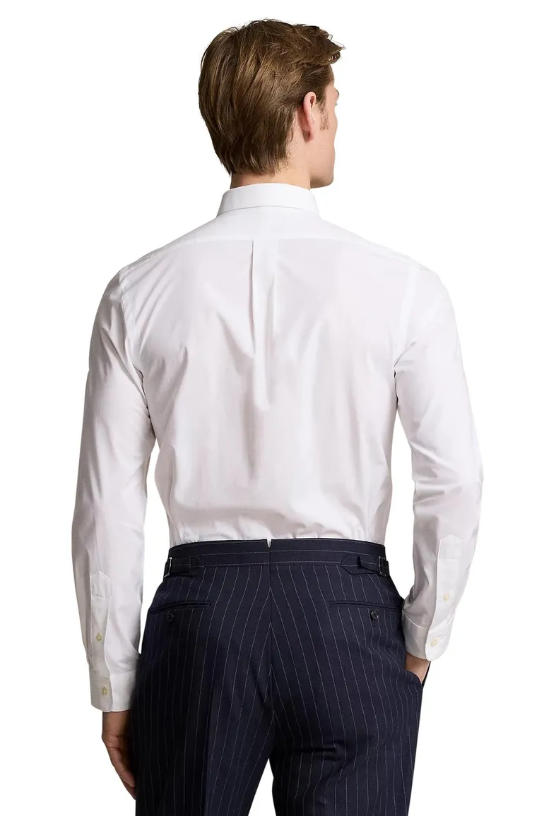Polo Ralph Lauren wit overhemd slim fit katoen