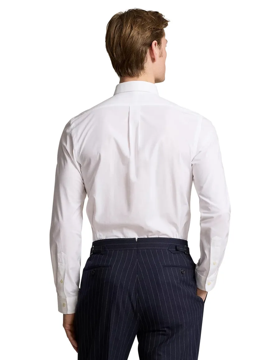Polo Ralph Lauren wit overhemd slim fit katoen