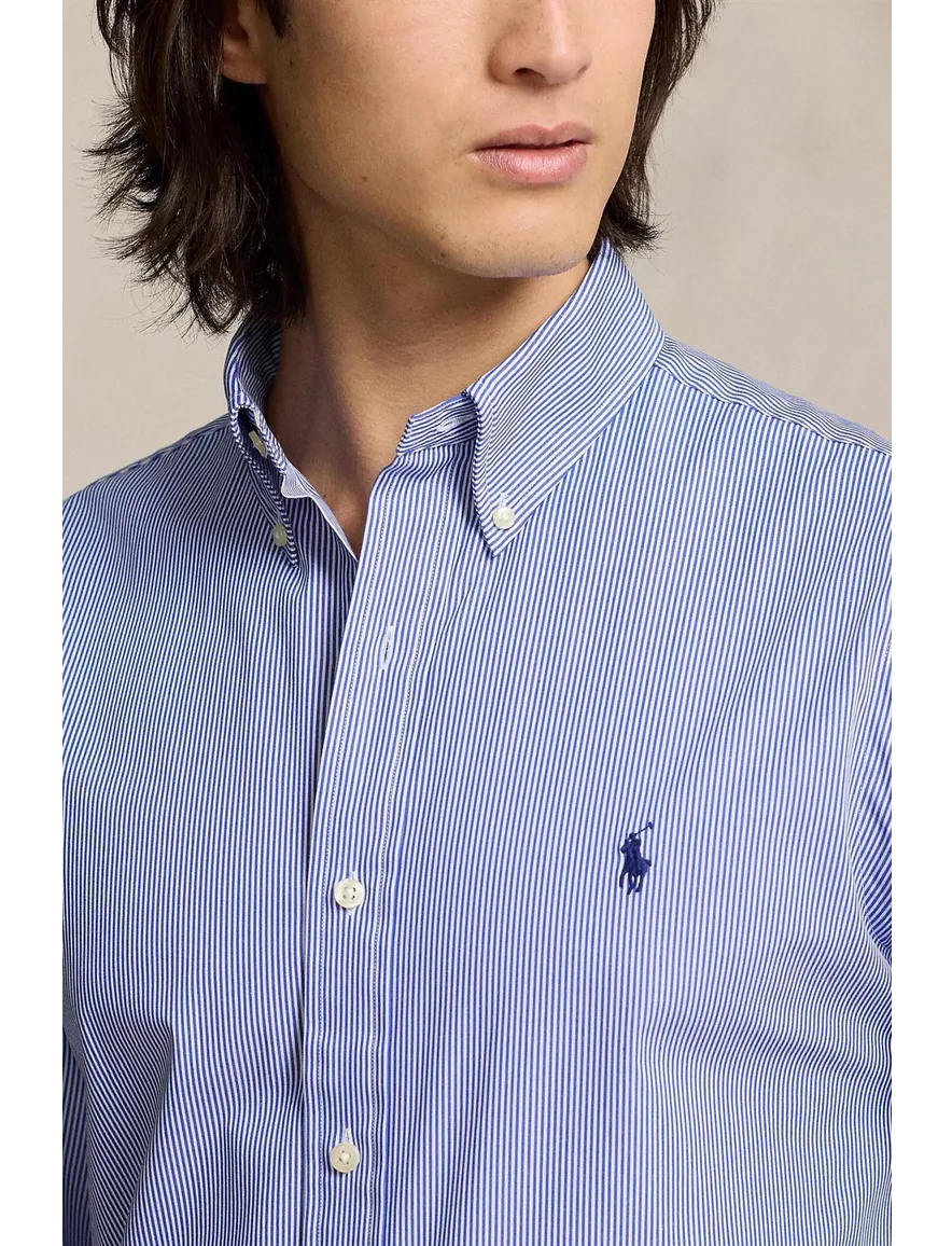 Polo Ralph Lauren overhemd blauw slim fit
