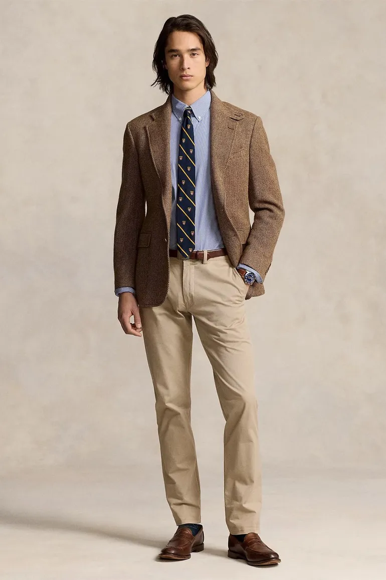 Polo Ralph Lauren overhemd blauw slim fit