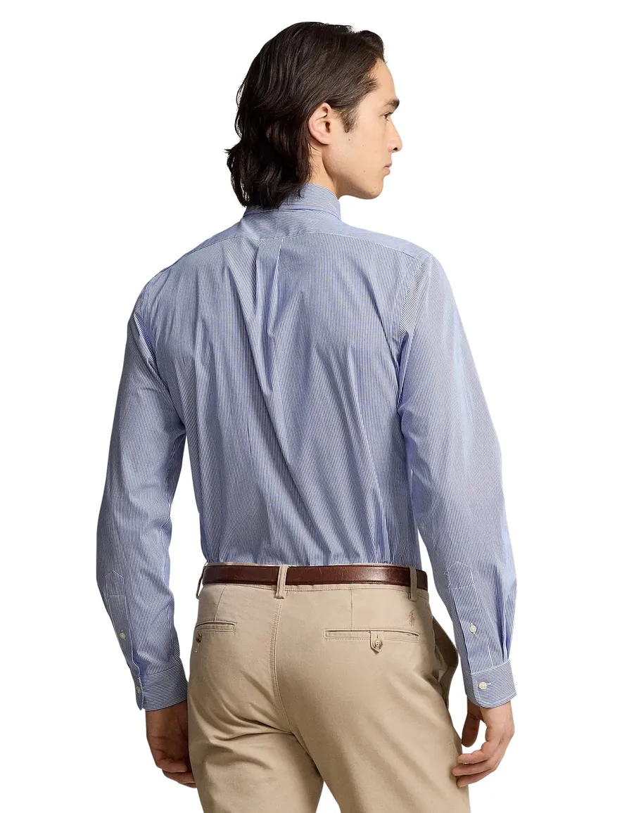 Polo Ralph Lauren overhemd blauw slim fit