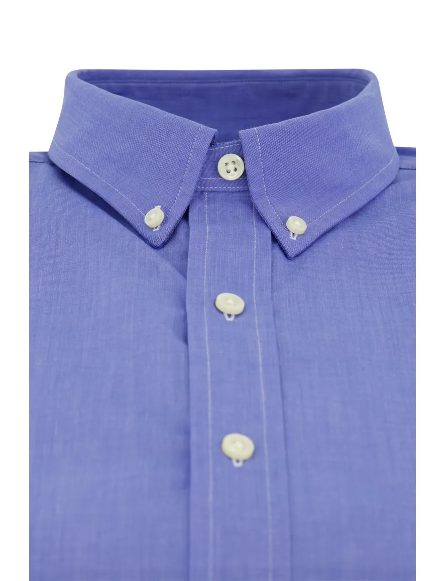 Polo Ralph Lauren overhemd blauw slim fit