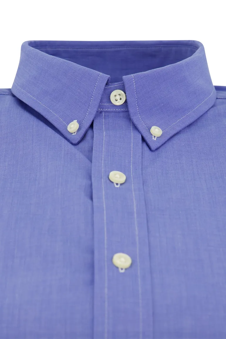 Polo Ralph Lauren overhemd slim fit blauw katoen