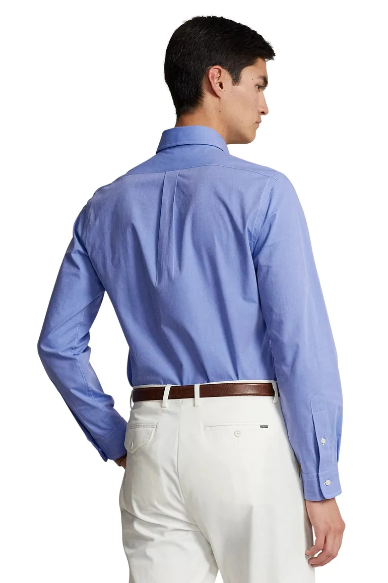 Polo Ralph Lauren overhemd blauw slim fit