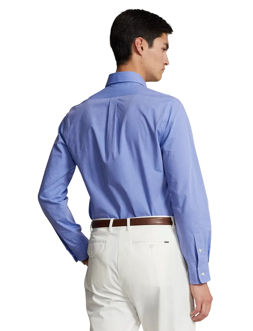 Polo Ralph Lauren overhemd blauw slim fit