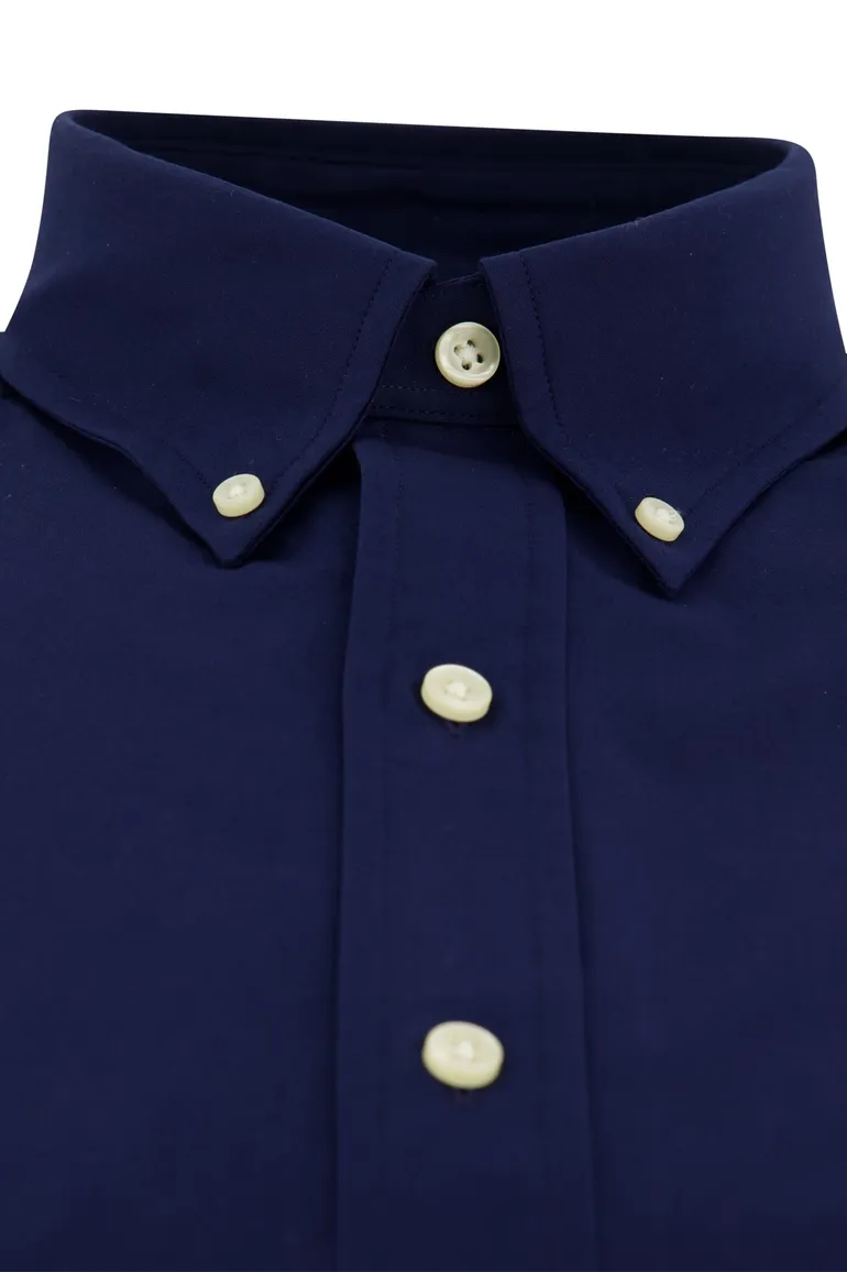 Polo Ralph Lauren overhemd navy custom fit