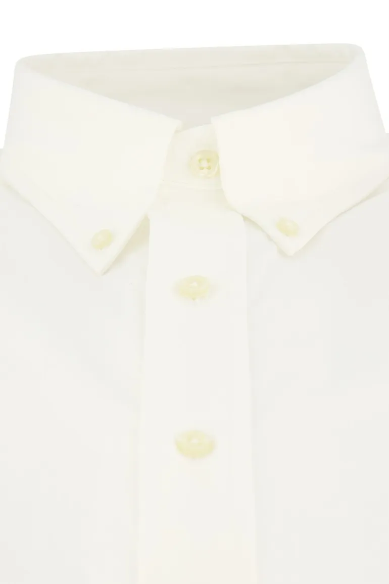 Polo Ralph Lauren overhemd wit custom fit