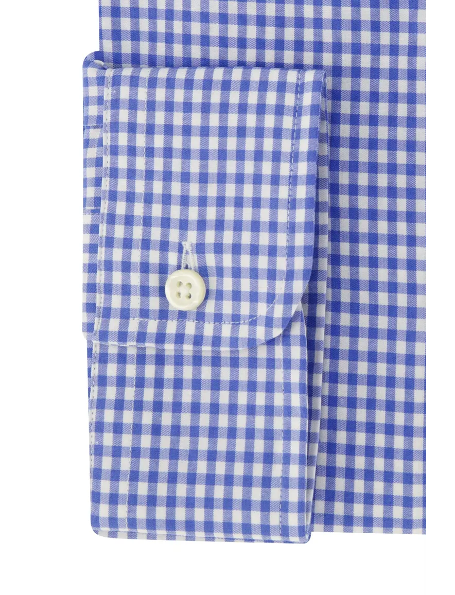 Polo Ralph Lauren casual overhemd normale fit blauw geruit katoen