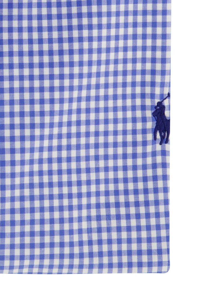 Polo Ralph Lauren overhemd blauw custom fit