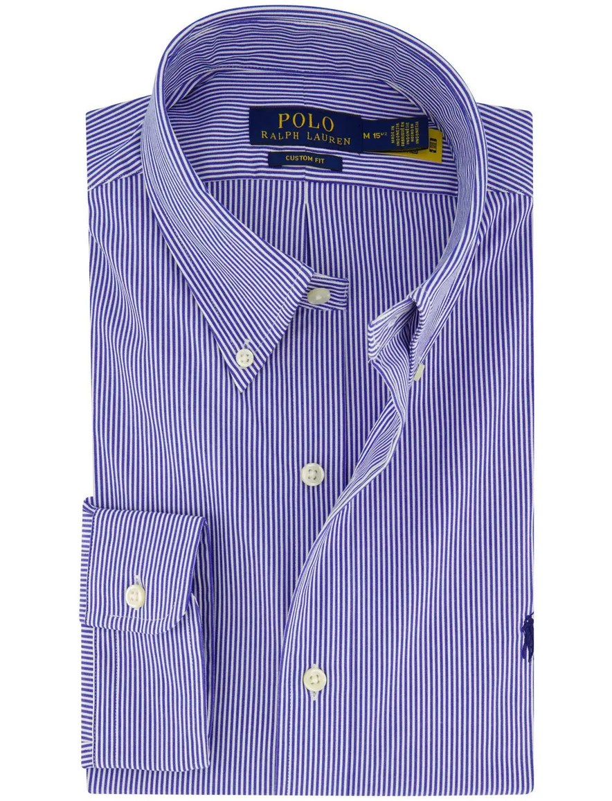 Polo Ralph Lauren overhemd blauw strepen