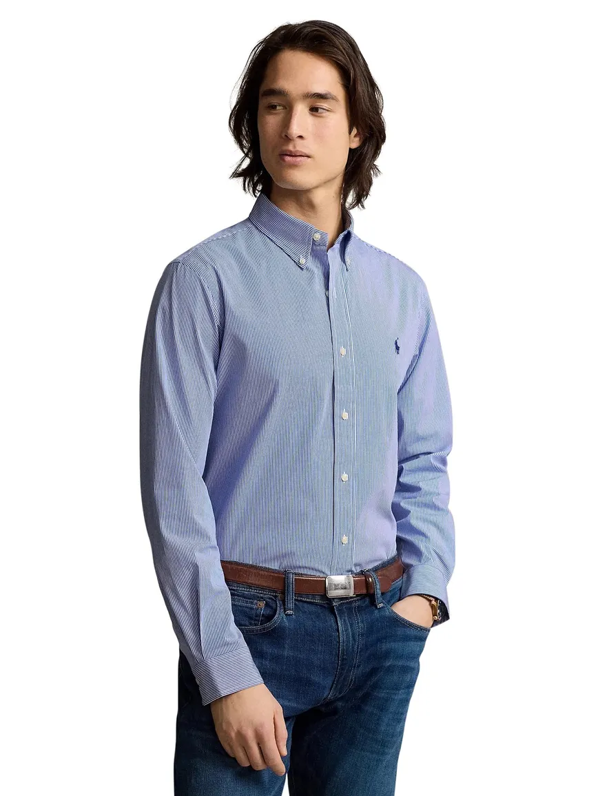 Polo Ralph Lauren overhemd blauw strepen