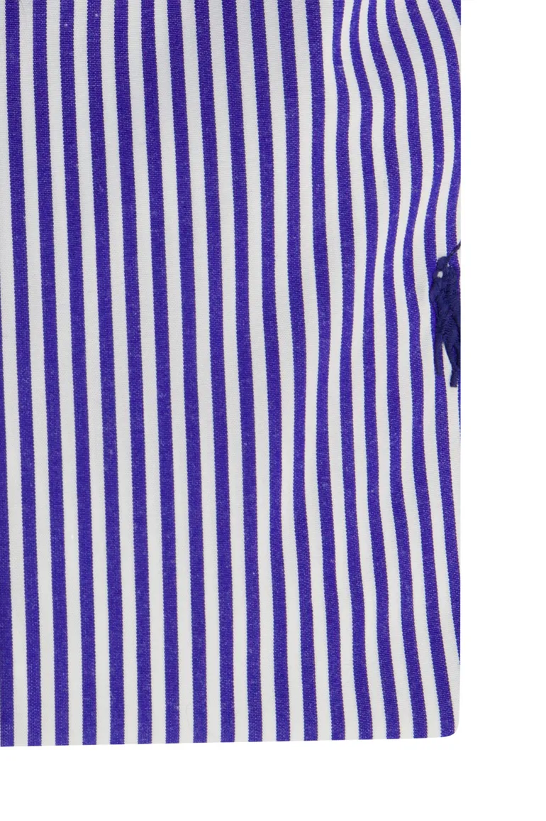 Polo Ralph Lauren overhemd cunstom fit blauw wit
