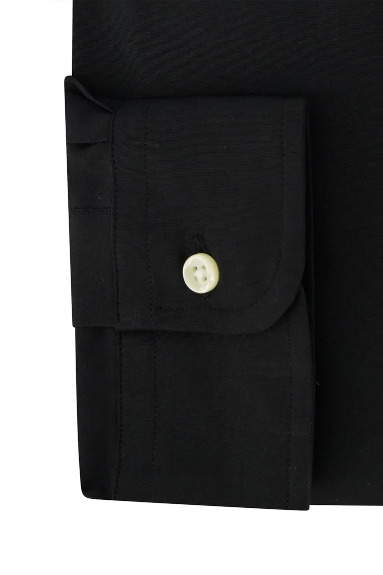 Polo Ralph Lauren overhemd zwart custom fit