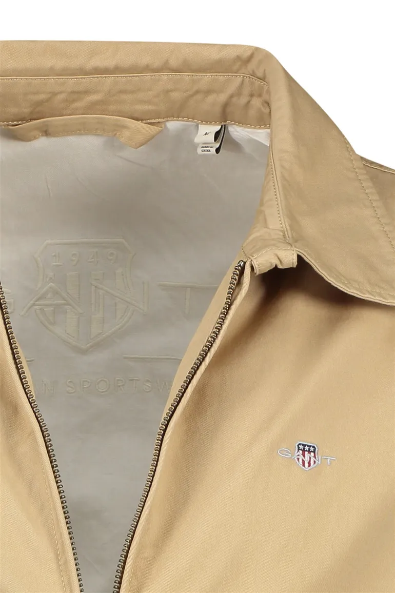 Gant zomerjas bruin wind cheater