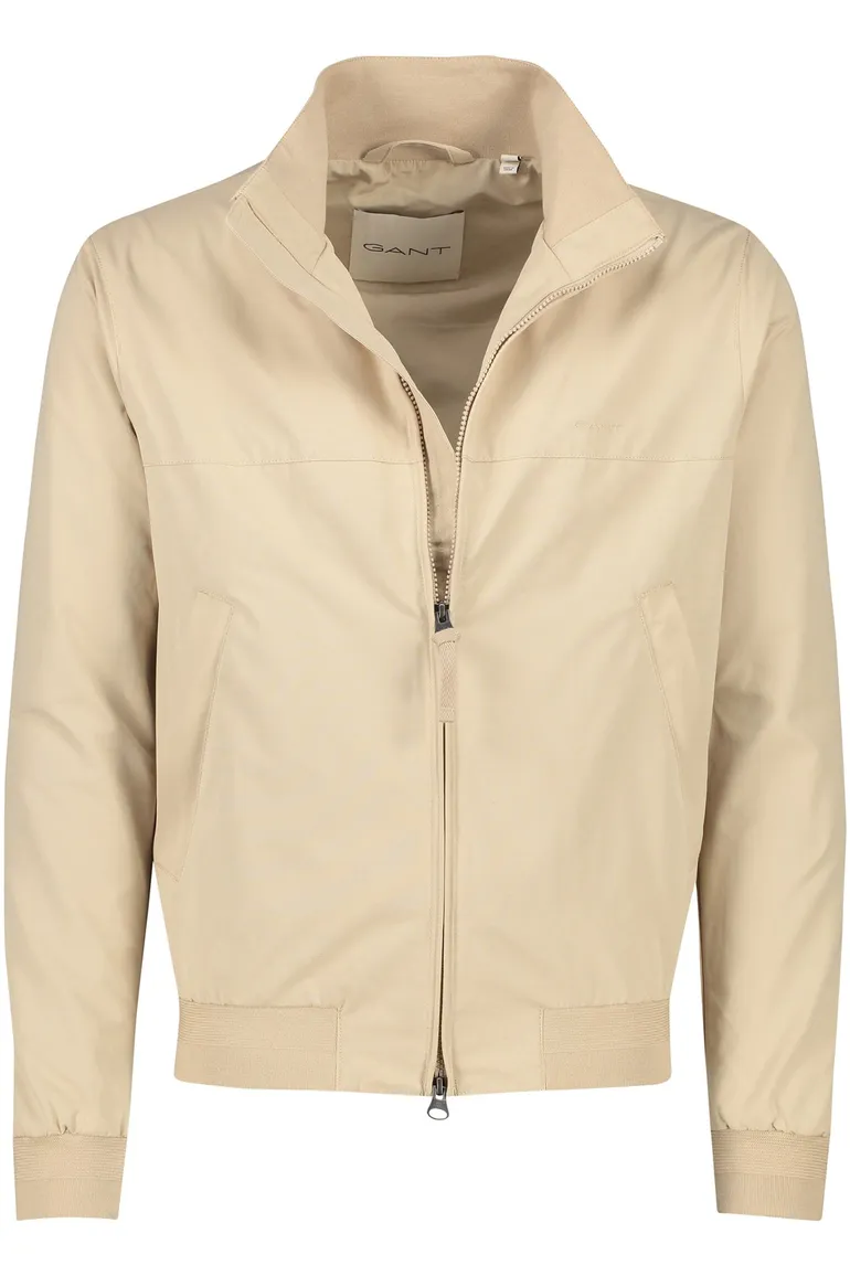 Gant tussenjas beige met rits