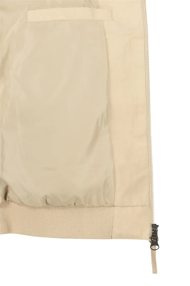 Gant tussenjas beige met rits