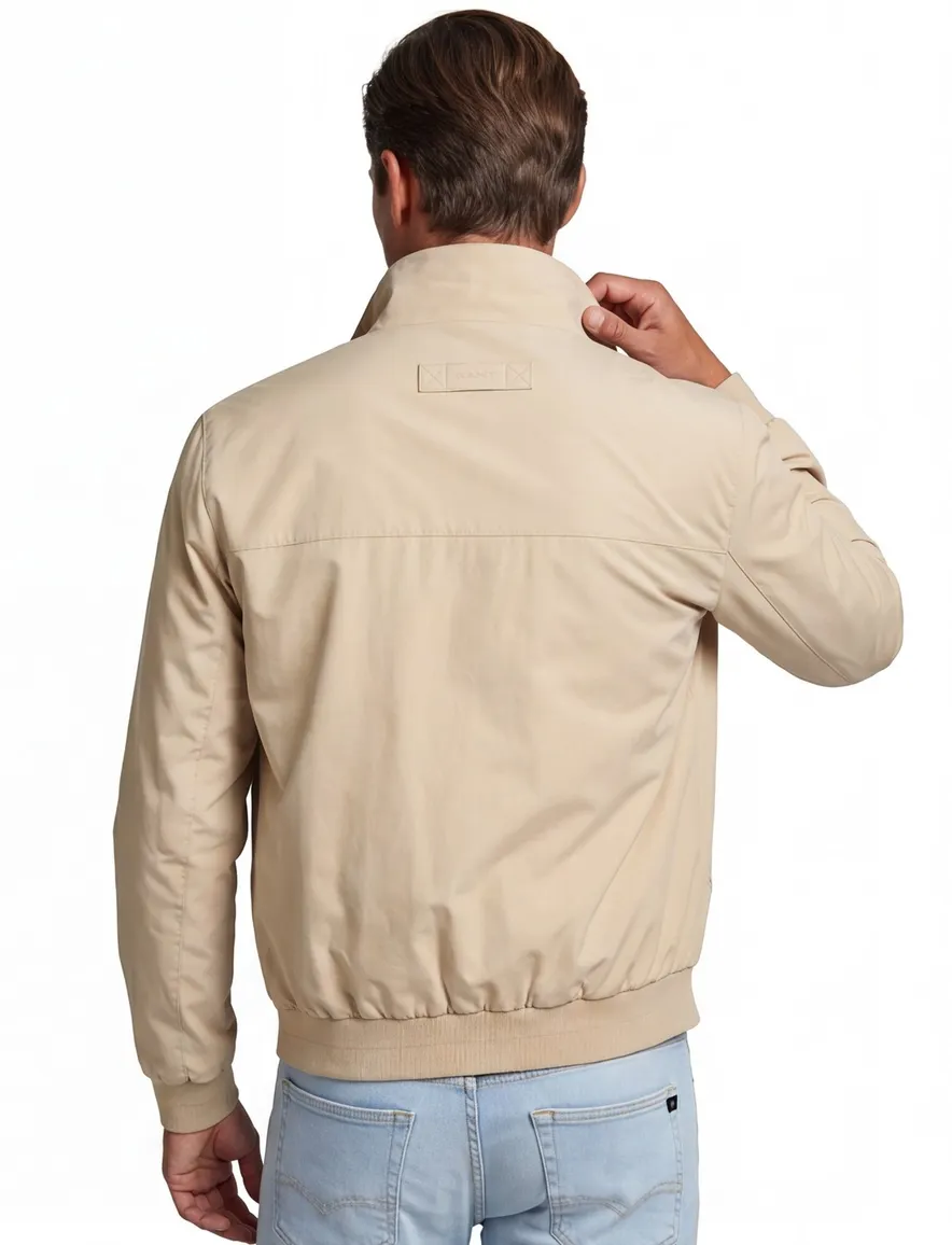Gant tussenjas beige met rits