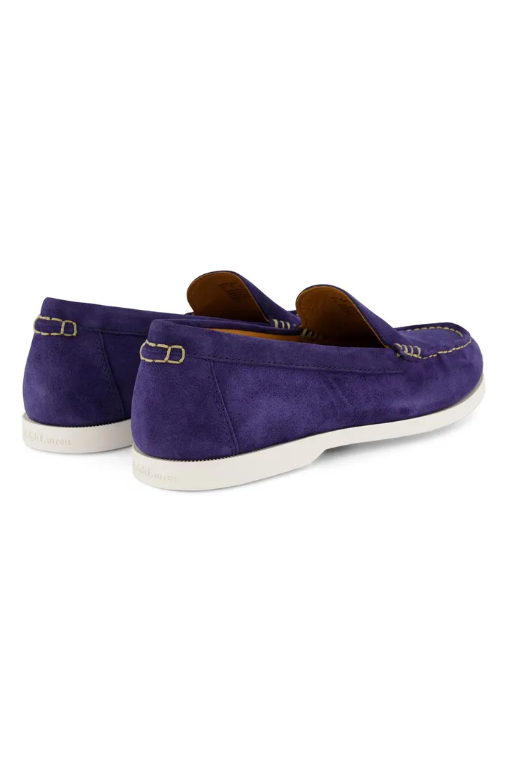 Loafers blauw Polo Ralph Lauren leer