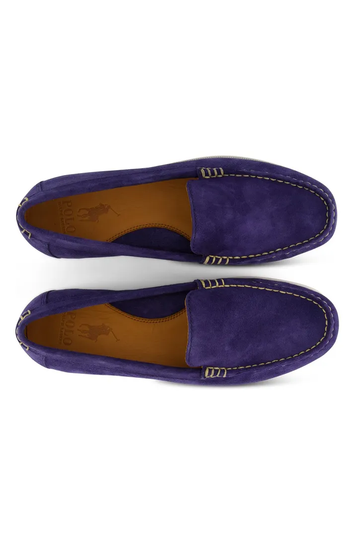 Loafers blauw Polo Ralph Lauren leer