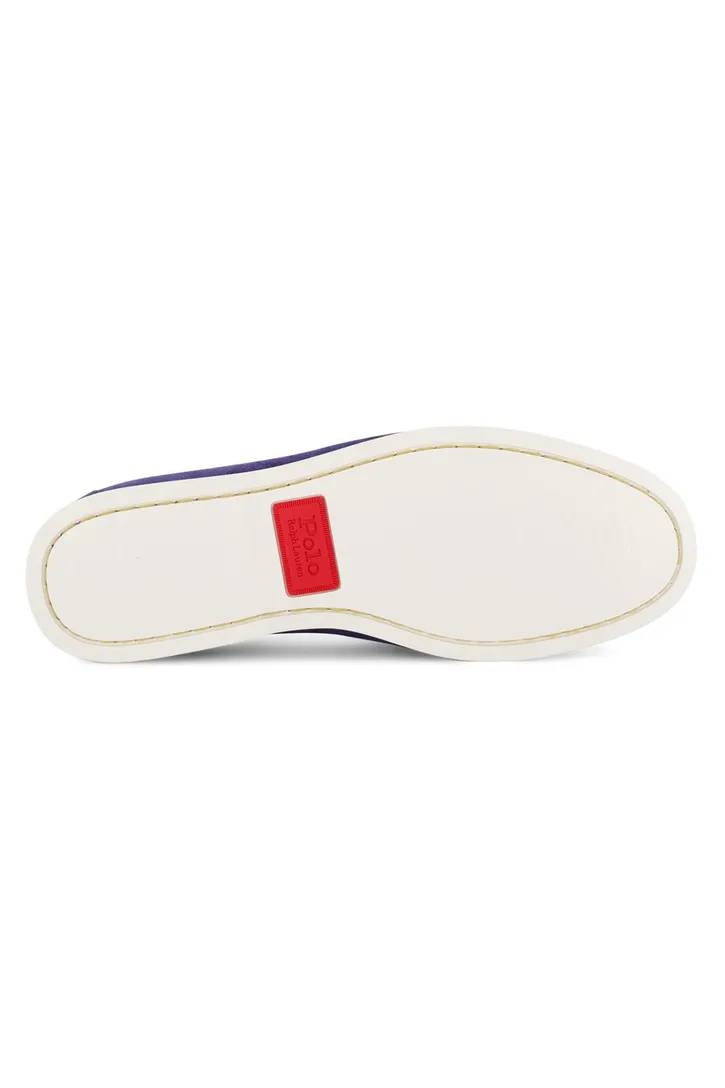 Loafers blauw Polo Ralph Lauren leer