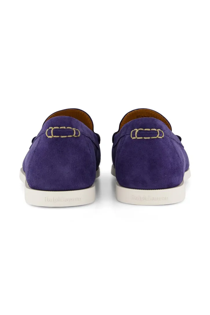 Loafers blauw Polo Ralph Lauren leer
