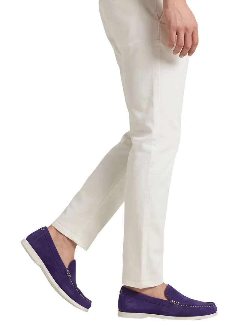 Loafers blauw Polo Ralph Lauren leer