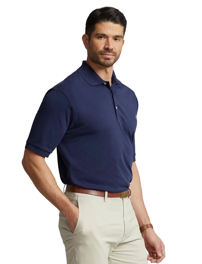 Big & Tall Poloshirt zacht katoen Polo Ralph Lauren