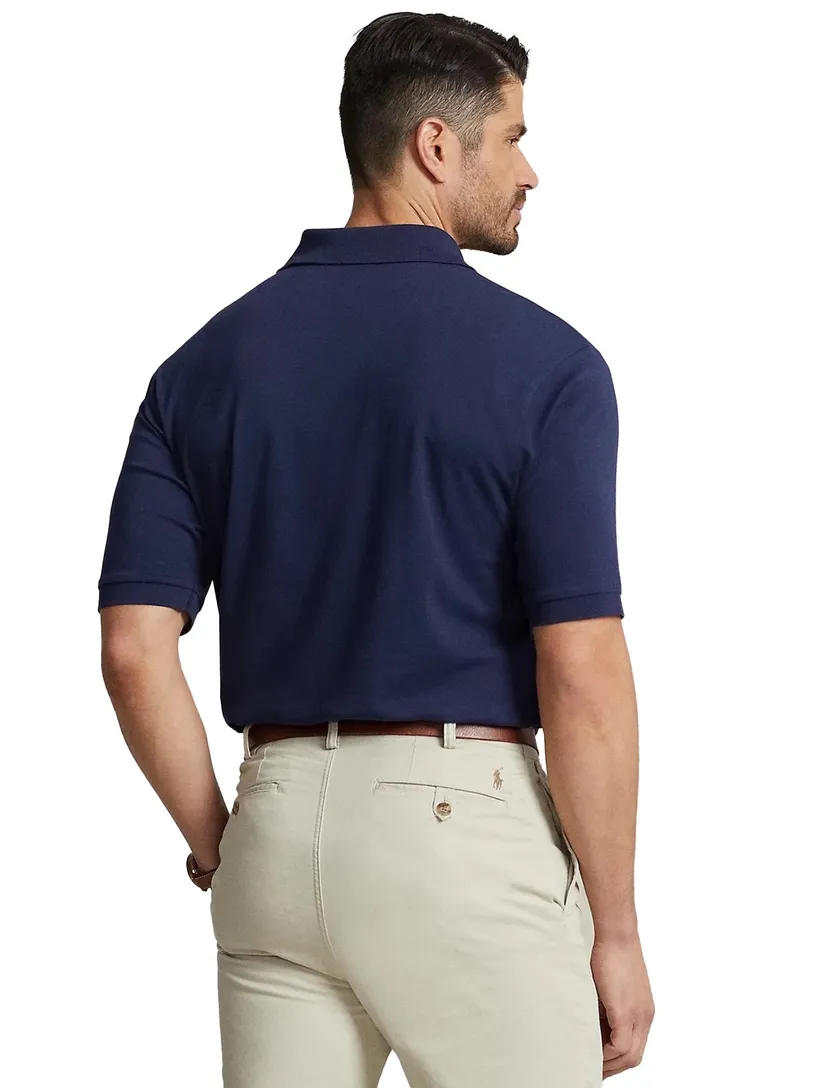 Big & Tall Poloshirt zacht katoen Polo Ralph Lauren