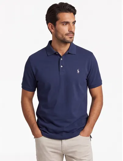 Polo Ralph Lauren Big & Tall Poloshirt zacht katoen Polo Ralph Lauren