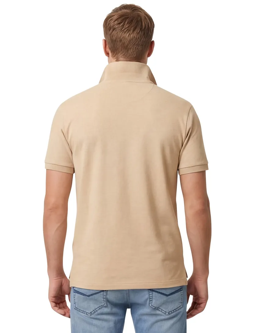 Polo Ralph Lauren polo Big & Tall camel effen katoen