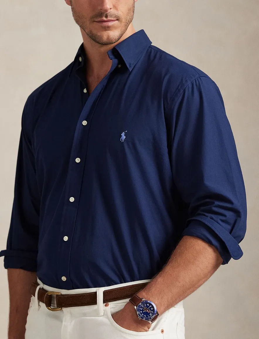 Polo Ralph Lauren overhemd navy Big & Tall
