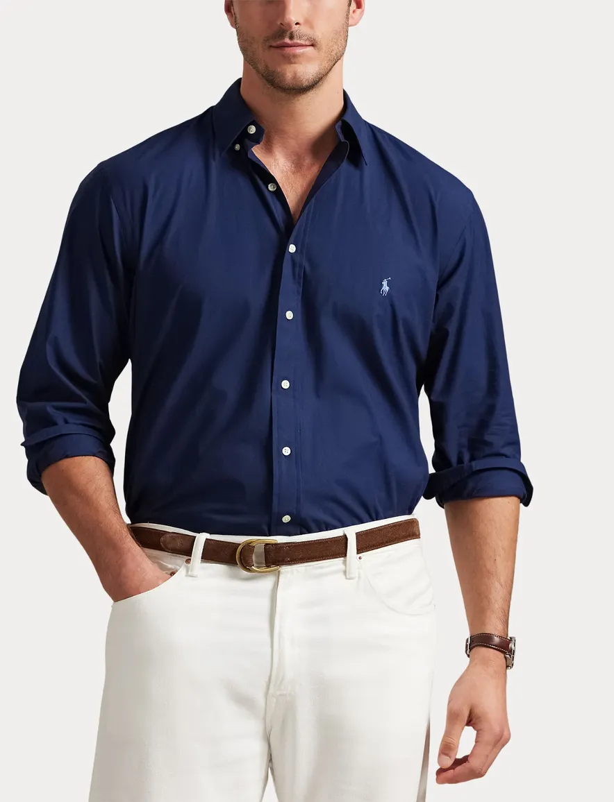Polo Ralph Lauren overhemd navy Big & Tall