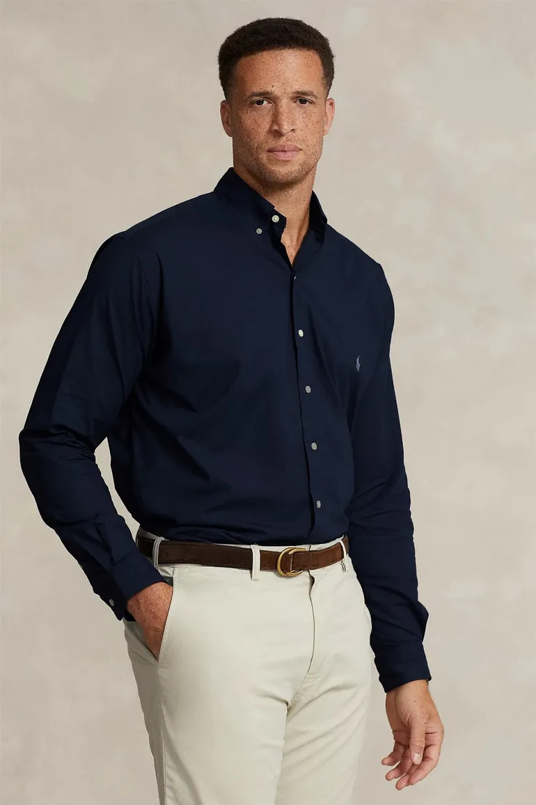 Polo Ralph Lauren overhemd navy Big & Tall