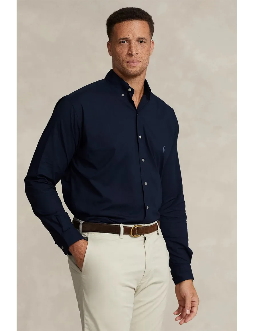 Polo Ralph Lauren overhemd navy Big & Tall