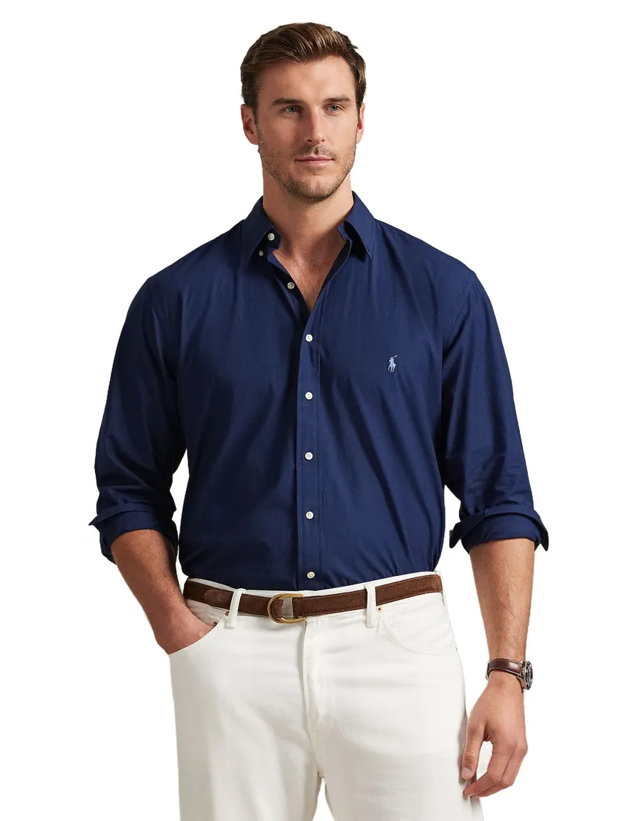 Big & Tall Polo Ralph Lauren overhemd stretch